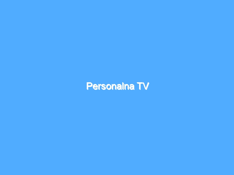 Personalna TV
