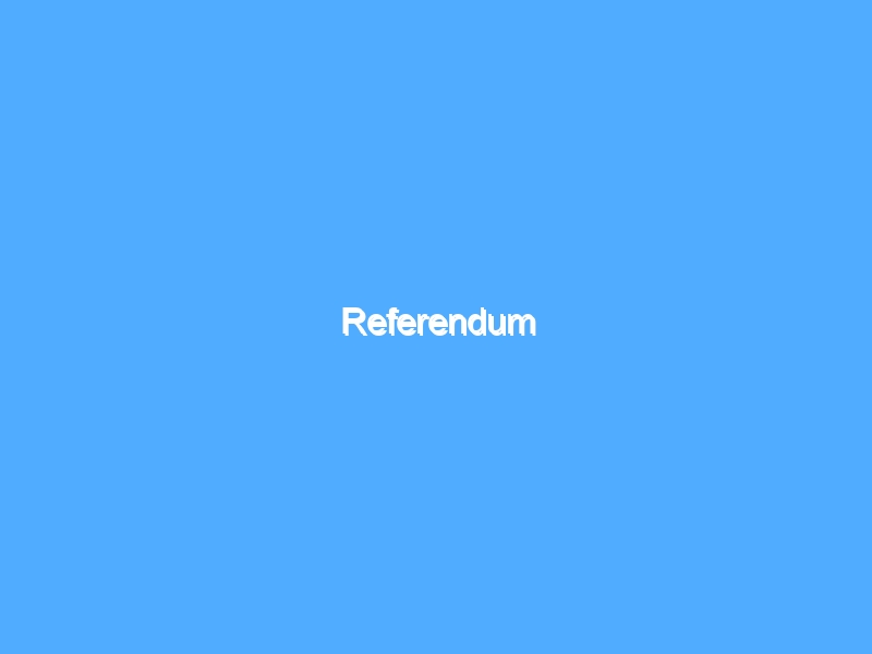 Referendum 9